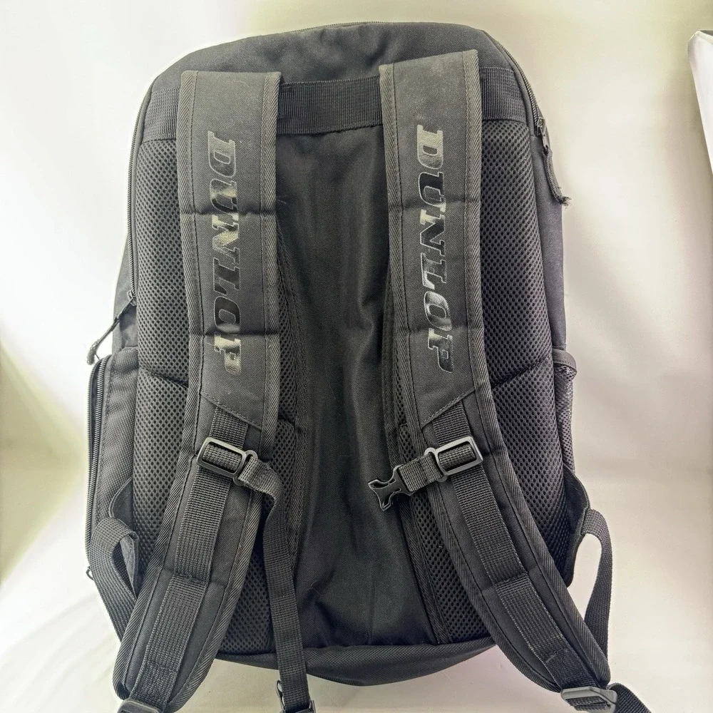 Dunlop CX Performance Tennis Backpack Black 2021 Racquet Bag Holds 2 Rackets